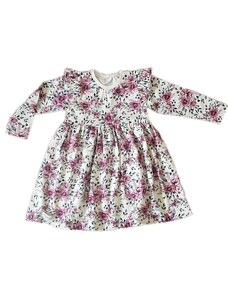 ZuMa Style Dievčenské šaty kvetované - Kvetovaný