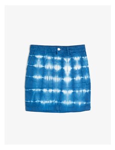 Koton Tie-Up Look Mini Jean Skirt
