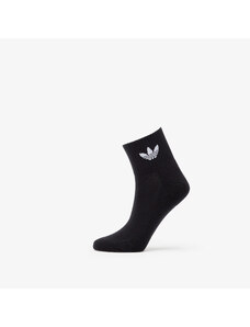 adidas Originals Pánske ponožky adidas Mid Ankle 3-Pack Sock Black
