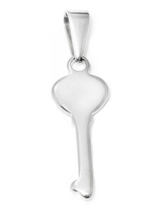 BM Jewellery Prívesok kľúč 2,5 cm z chirurgickej ocele S10991015