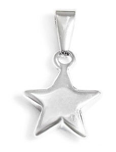 BM Jewellery Prívesok hviezda 1,7 cm z chirurgickej ocele S10997015