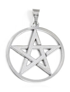 BM Jewellery Prívesok pentagram 2,6 cm z chirurgickej ocele S10999040