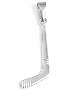 BM Jewellery Prívesok hokejka 3,9 cm z chirurgickej ocele S10989030