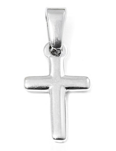 BM Jewellery Prívesok Krížik 1,6 cm z chirurgickej ocele S11015015