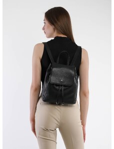 Dámsky kožený ruksak/batoh Wojewodzic veľký čierny 31874/FD0