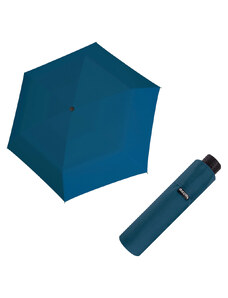 Doppler Havanna Fiber UNI 26 - dámsky ultraľahký mini dáždnik modrá denim