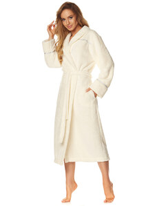 L&L Satin bathrobe 2084 Ecru Ecru
