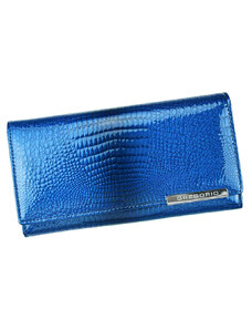 Dámska kožená peňaženka Gregorio modrá