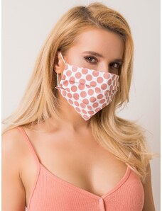 Fashionhunters White and pink reusable mask