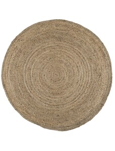 IB LAURSEN Okrúhly jutový koberec Natural Jute 120 cm