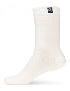 Vasky Fusky White - vlnené ponožky bliele