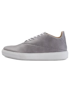 Vasky Veny Grey - Dámske kožené tenisky / botasky šedé, ručná výroba