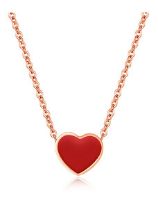 Dámsky náhrdelník z chirurgickej ocele HEART