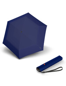 Knirps Ultra US.050 Slim Manual - dámsky skladací manuálny dáždnik tmavo modrá