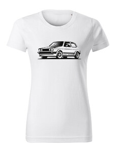 T-ričko Volkswagen Golf Mk2 Line dámske tričko