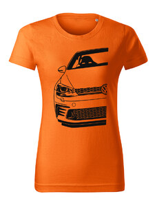 T-ričko Volkswagen Golf Mk7 GTi Half dámske tričko
