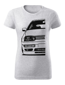 T-ričko Volkswagen Golf Mk3 Half dámske tričko