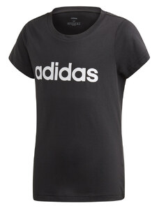 Dievčenské tričko Adidas YG E Lin Tee čierne EH6173