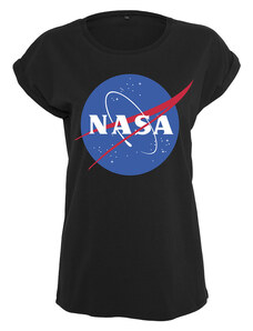 Urban Classics NASA dámske tričko Insignia, čierne