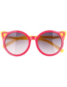 Sunmania Žlto-červené špicaté slnečné okuliare pre deti "Tiger"