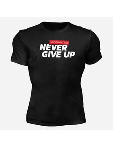 MOTIVATED - Tričko na cvičenie Never Give UP 322