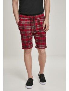 UC Men Checker Shorts red/blk