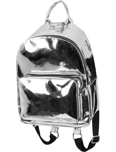 Urban Classics Accessoires Midi Metallic Backpack Silver