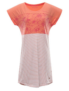 Dámske šaty ALPINE PRO CLEYA broskyňový ružový variant pa