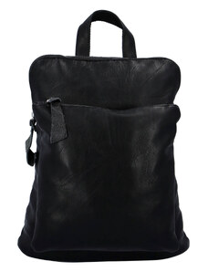Dámsky mestský batoh kabelka čierny - Paolo Bags Buginni čierna