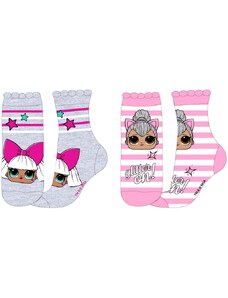 E plus M Detské / dievčenské ponožky L.O.L. Surprise (2 páry)