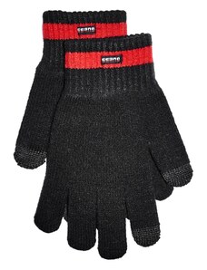 GUESS rukavice Touchscreen Logo Gloves čierne, 13392