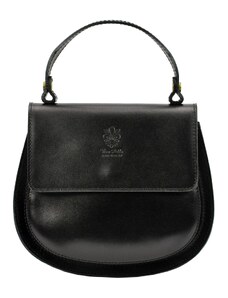 Dámska kožená kabelka Vera Pelle 511- čierna