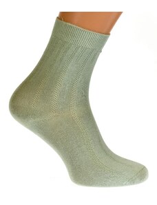 AURA.VIA Zelené ponožky SHIRLEY