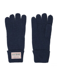 Guess pánské tmavě modré rukavice