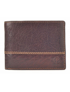 Pánska kožená peňaženka Poyem hnedá 5221 Poyem H