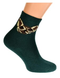 AURA.VIA Termo zelené ponožky LOUISE