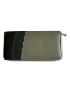 Dámska peňaženka Gabaara Stripes sivo / zelená