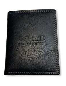 Pánska peňaženka Wild Salom Black, čierna
