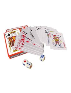 TFT hracie karty JOKER s kockami 5651