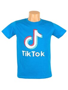 Detské tričko TikTok modré