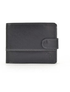 Pánska kožená peňaženka Poyem čierna 5223 Poyem C