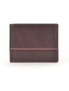 Pánska kožená peňaženka Poyem hnedá 5222 Poyem H
