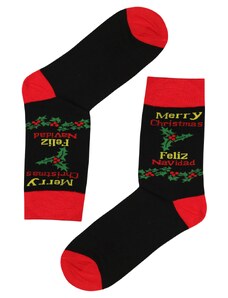 Aura.Via Feliz Viaje pánske vianočné ponožky