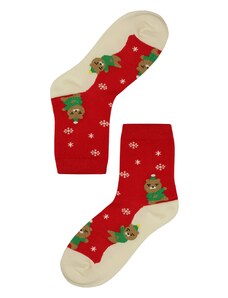 Aura.Via Veselí medvedíky dámske vianočné ponožky