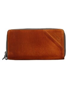 Lagen JK-200 / D - hnedá dámska kožená peňaženka