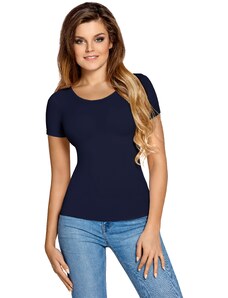 Blúzka Carla s krátkym rukávom Navy Blue - Babell