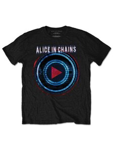 RUKA HORE Pánske tričko Alice In Chains Played Čierna
