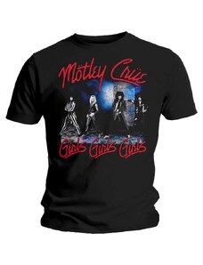 RUKA HORE Pánske tričko Motley Crue Smokey Street Čierna