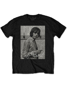 RUKA HORE Pánske tričko Syd Barrett Smoking Čierna
