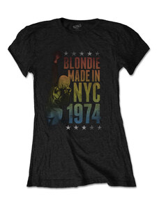 RUKA HORE Dámske tričko Blondie Made in NYC Čierna